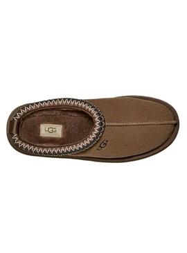 Ciabatte UGG Tasman marrone con zeppa per donna