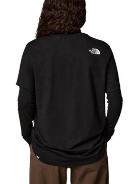 Maglietta The North Face Fine nera per donna