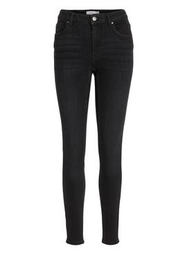 Jeans Vila Visarah denim nero per donna