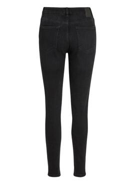 Jeans Vila Visarah denim nero per donna