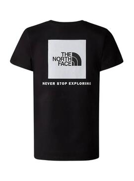 Maglietta The North Face Box nera per donna