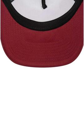 Cappello New Era World Series Trucker rosso per uomo e donna