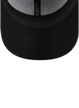 Cappello New Era Metallic Logo nero per uomo e donna