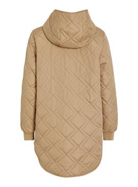 Cappotto trapuntato Vila Vijade beige per donna