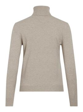 Maglione Vila Vicomfy beige per donna