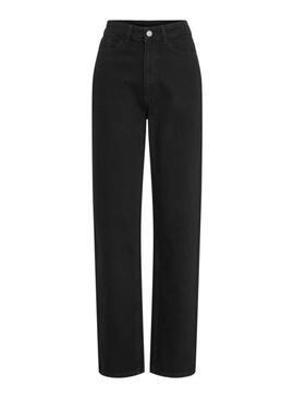 Pantaloni Vila Kelly neri da donna