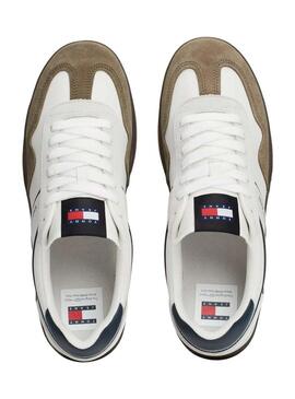 Scarpe Tommy Jeans Greenwich bianche per uomo