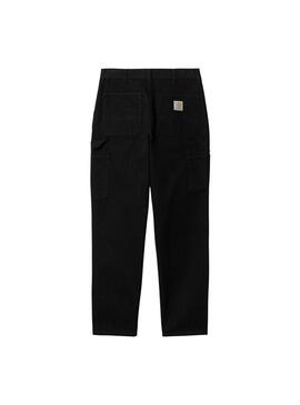 Pantaloni Carhartt Single Knee neri per uomo