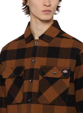 Camicia Dickies Sacramento toffee per uomo