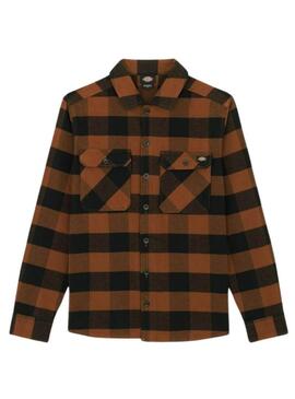 Camicia Dickies Sacramento toffee per uomo