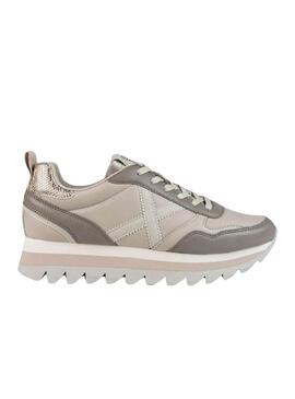 Sneakers Munich Ripple 66 grigie per donna