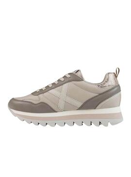 Sneakers Munich Ripple 66 grigie per donna