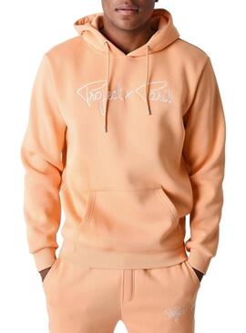 Felpa Project x Paris Hoodie Logo arancione per uomo