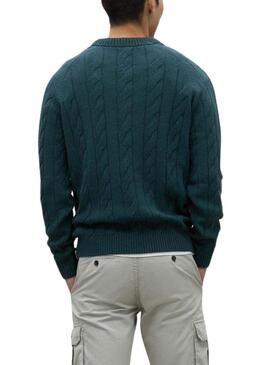 Maglia Ecoalf Tiloalf verde per uomo