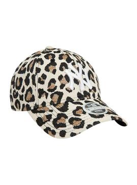 Cappello New Era Animal Print leopardato per donna e uomo