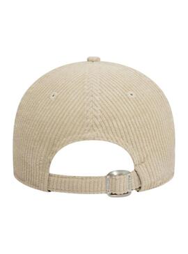 Cappello New Era Cord beige per donna e uomo