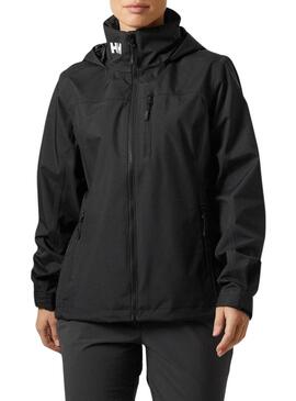 Giacca Helly Hansen Midlayer Hood nera per donna