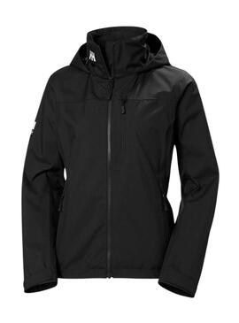 Giacca Helly Hansen Midlayer Hood nera per donna