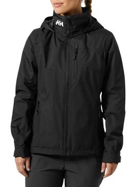 Giacca in pile nera Helly Hansen Midlayer per donna