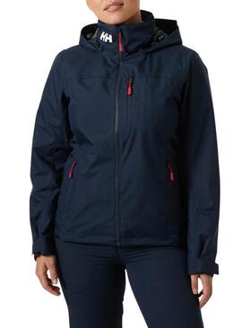 Giacca Helly Hansen Midlayer Hood polar marino per donna