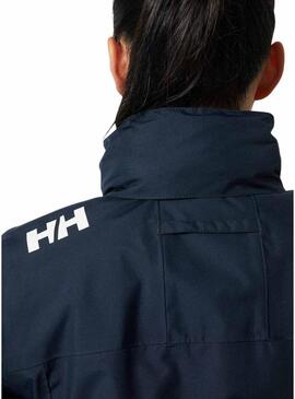 Giacca Helly Hansen Midlayer Hood polar marino per donna