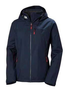 Giacca Helly Hansen Midlayer Hood polar marino per donna