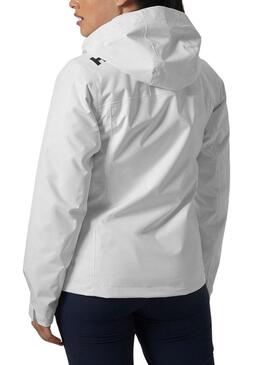 Giubbotto Helly Hansen Midlayer Hood polar bianco per donna