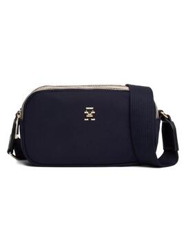 Borsa Tommy Hilfiger Poppy Camera blu scuro per donna