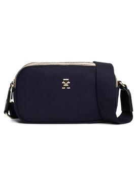 Borsa Tommy Hilfiger Poppy Camera blu scuro per donna