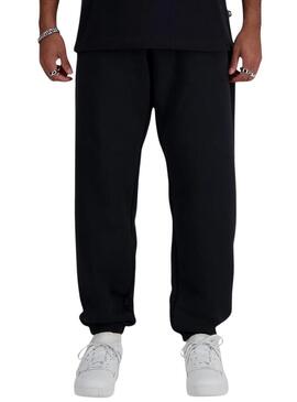 Pantalone jogger New Balance nero per uomo