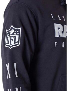 Felpa New Era Raiders nera per uomo e donna