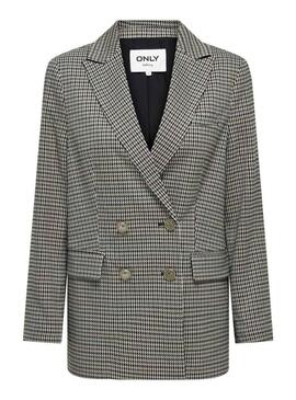 Blazer Only Lettie pata de gallo per donna