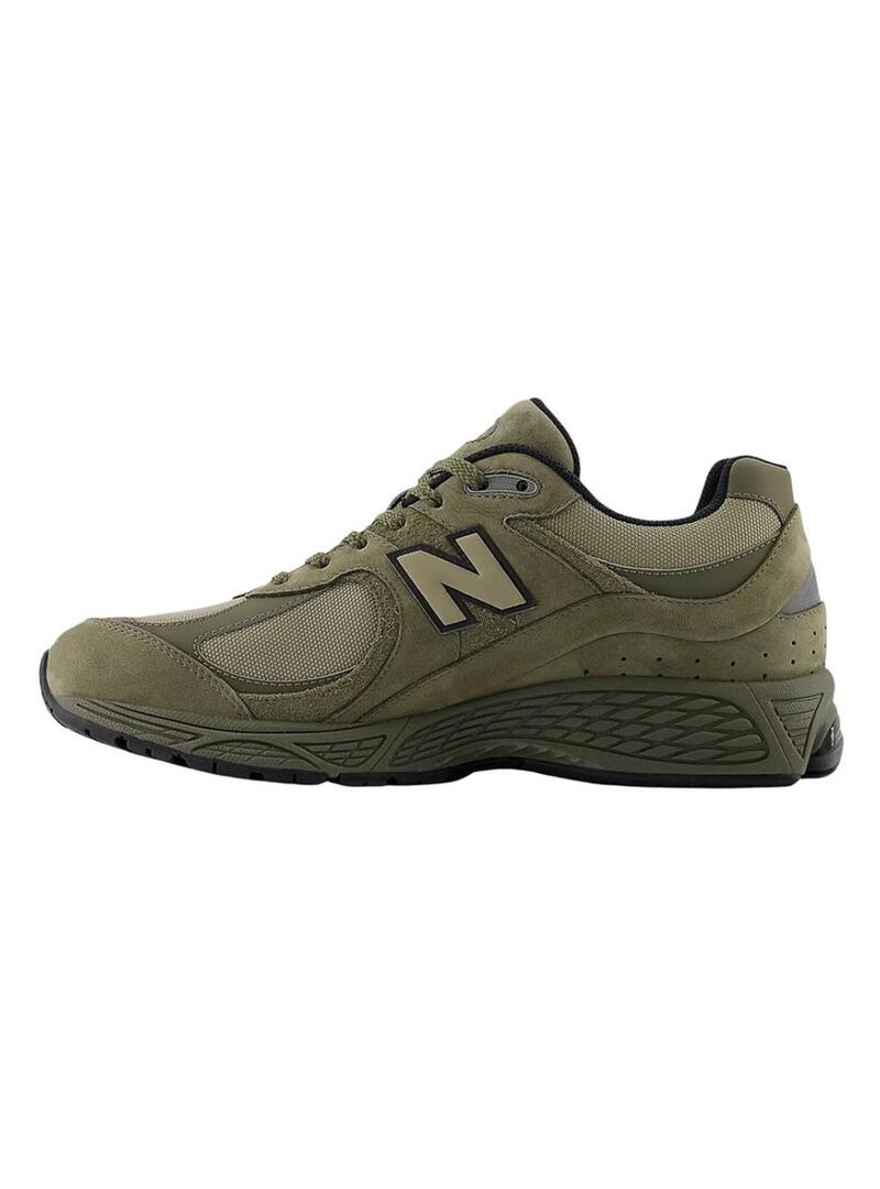 Sneakers New Balance 2002R verde per uomo