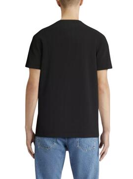 Maglietta Calvin Klein Jeans Monologo nera per uomo