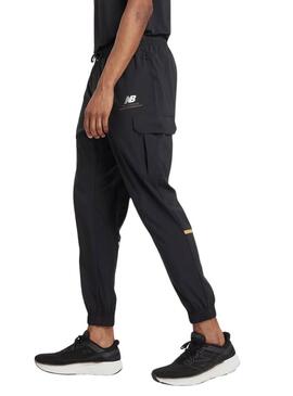 Pantalone New Balance Athletic Performance nero da uomo