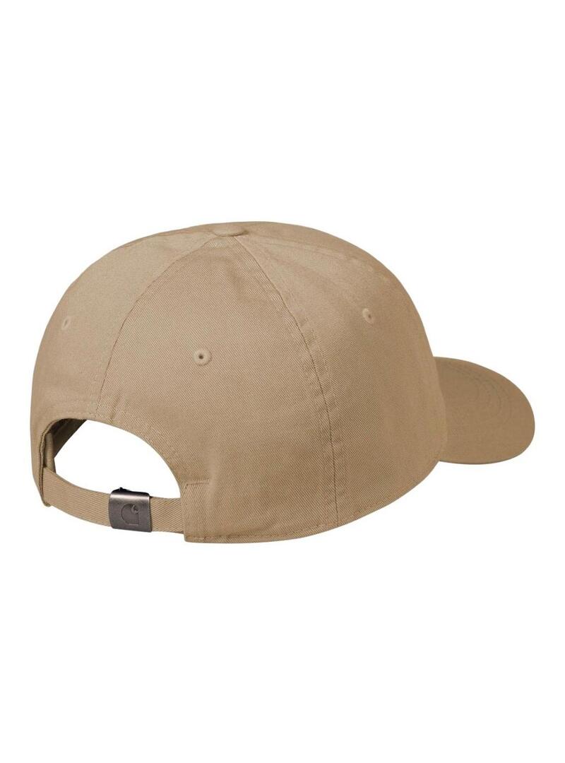 Cappellino Carhartt Madion Logo beige per uomo