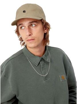 Cappellino Carhartt Madion Logo beige per uomo