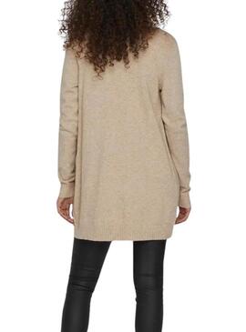 Giacca Vila Viril beige per donna