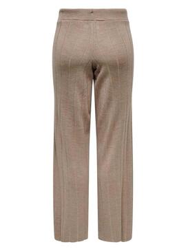 Pantaloni Only Tess color cammello per donna