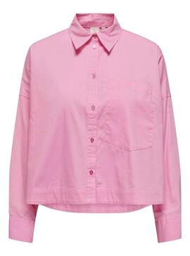 Camicia Only Carrie rosa per donna