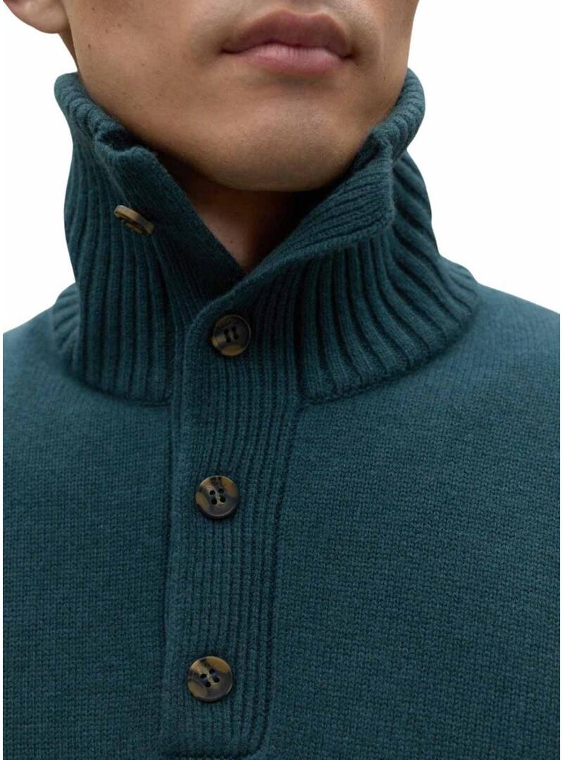 Maglione Ecoalf Idesiaalf verde per uomo