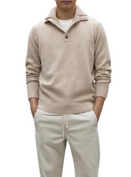 Maglia Ecoalf Idesiaalf beige per uomo