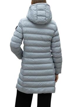 Cappotto Ecoalf Cronullaalf blu per donna