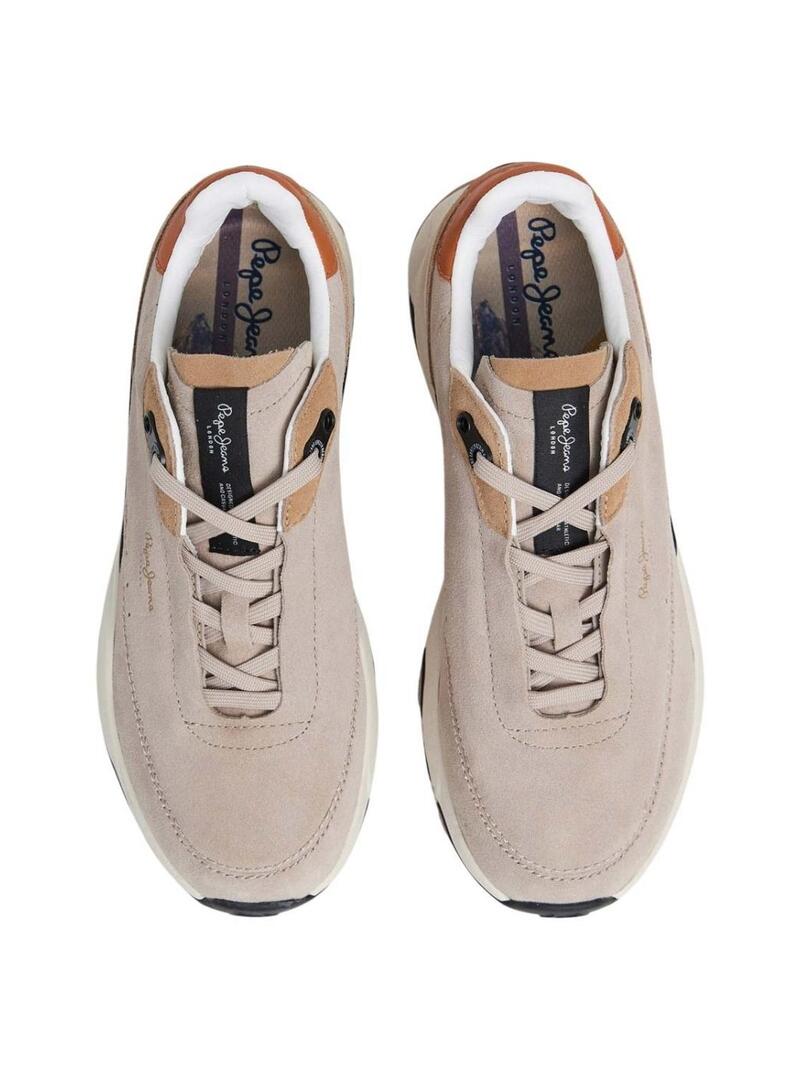 Scarpe Pepe Jeans James beige per uomo