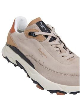 Scarpe Pepe Jeans James beige per uomo