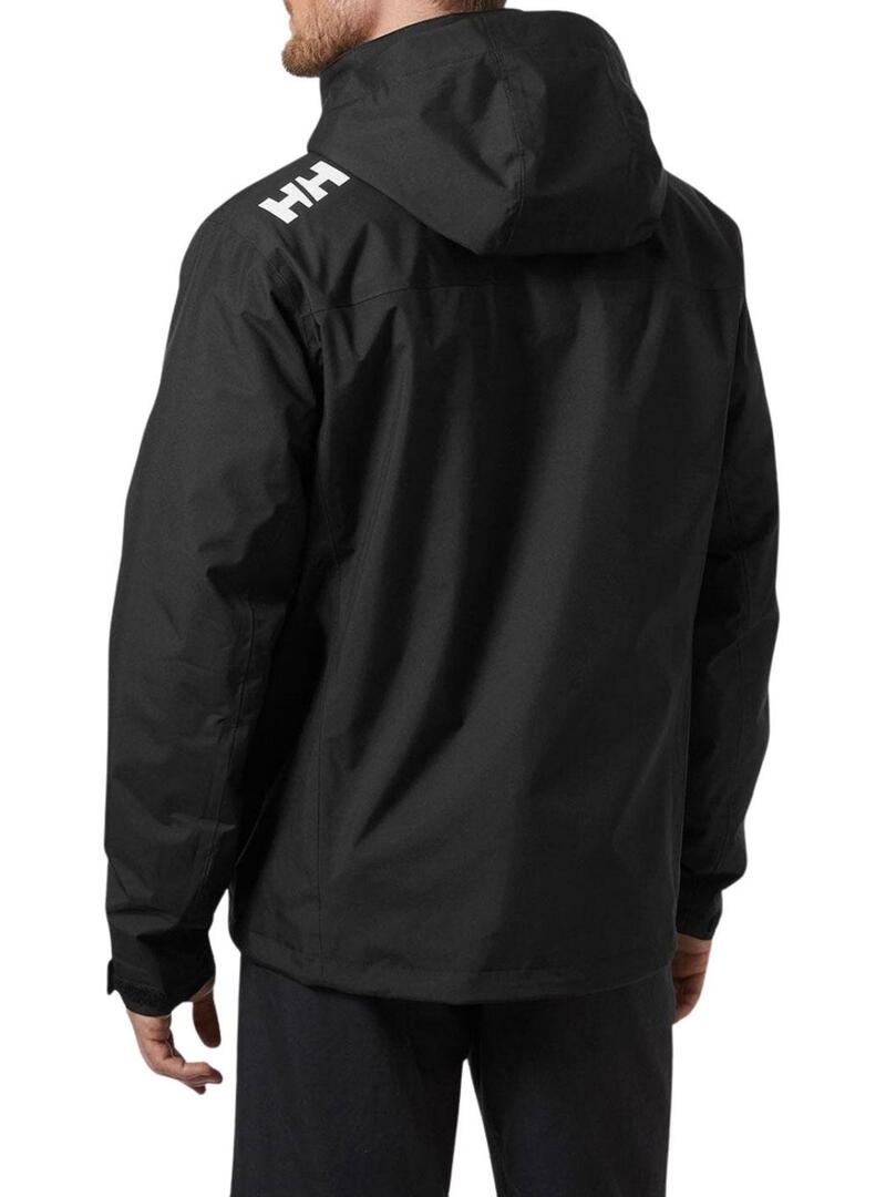 Giacca Helly Hansen Midlayer con cappuccio nera per uomo