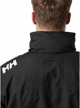 Giacca Helly Hansen Midlayer con cappuccio nera per uomo