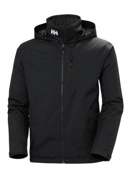 Giacca Helly Hansen Midlayer con cappuccio nera per uomo