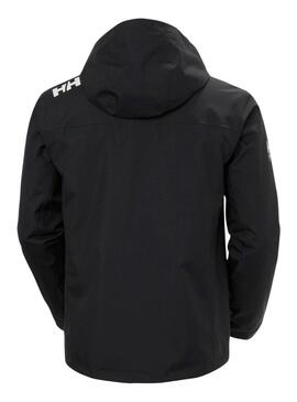 Giacca Helly Hansen Midlayer con cappuccio nera per uomo