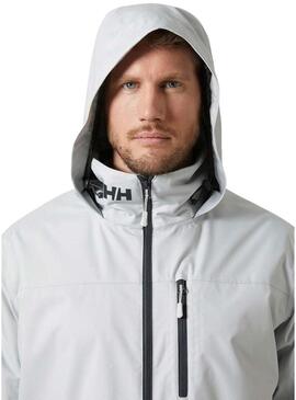 Giacca Helly Hansen Midlayer con cappuccio grigia da uomo